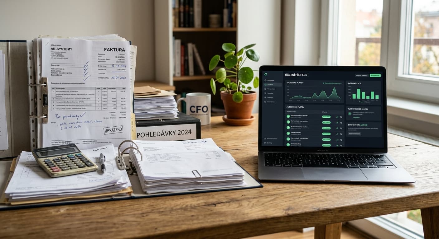 Automatizace fakturace a párování plateb: Bankovní API vs. manuální rutina
