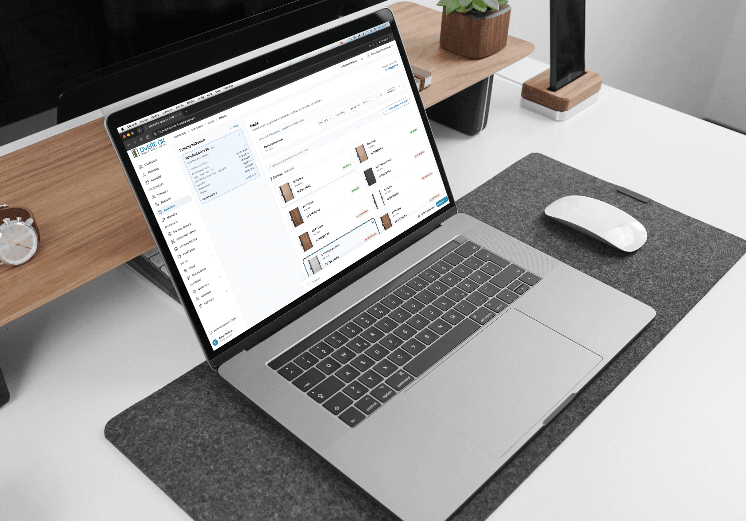 Digitální transformace montážního byznysu: Jak zakázkový CRM/ERP systém s duální AI přinesl firmě DVEŘE OK provozní páku a nulová manka
